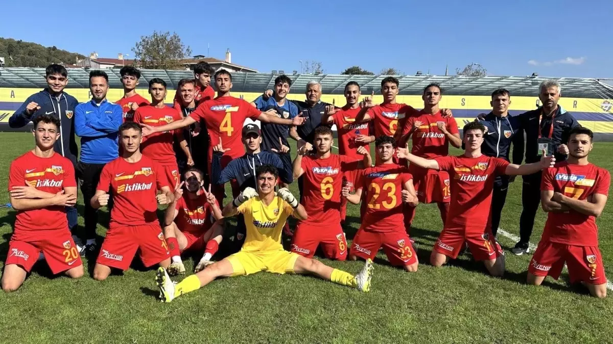 Kayserispor U19, Eyüpspor’u Son Dakikada Yendi