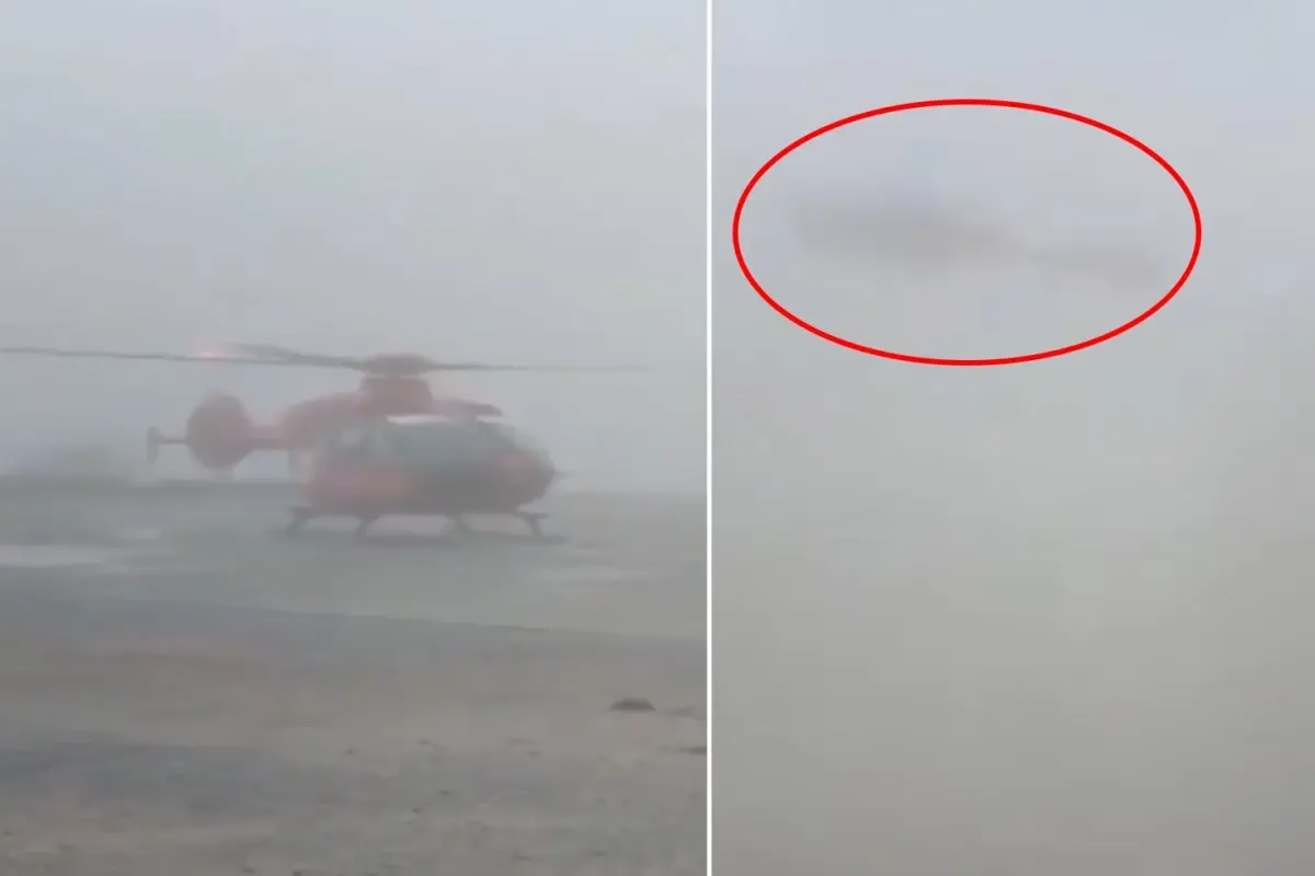4 kişiye mezar olan helikopterin düşmeden önceki son görüntüleri ortaya çıktı