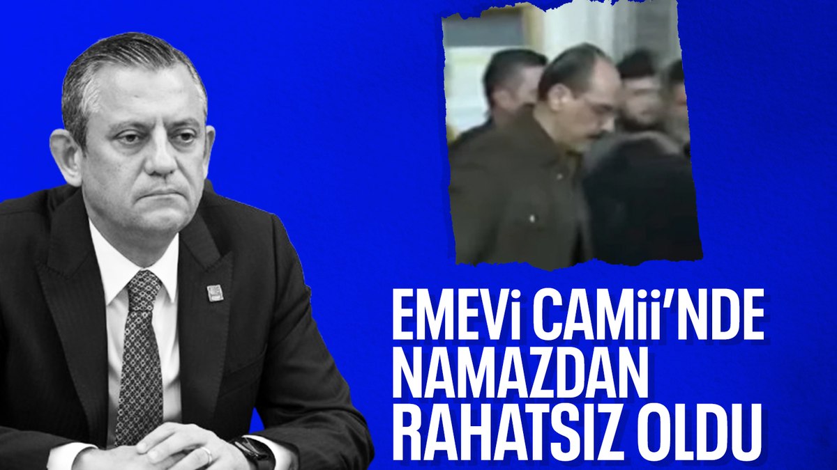 Özgür Özel’den İbrahim Kalın’ın Emevi Camii’nde namaz kılmasına ilk yorum