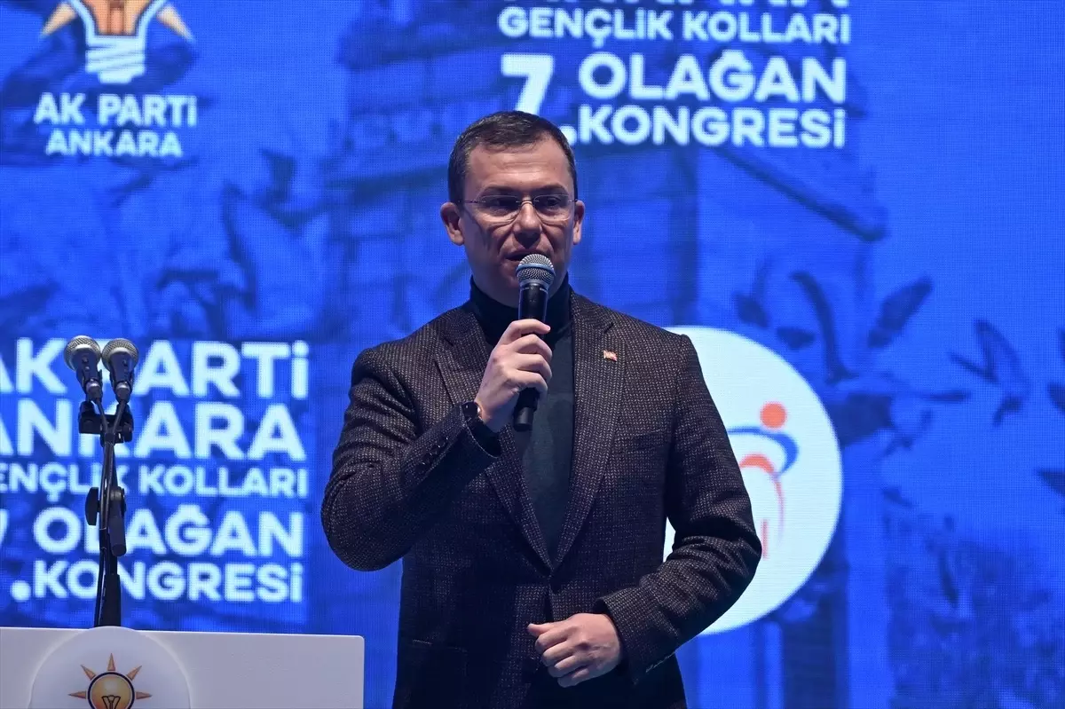 AK Parti Genel Sekreteri Şahin, Ankara İl Gençlik Kolları Kongresi’nde konuştu Açıklaması