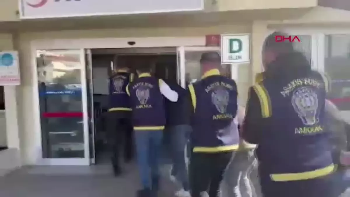 Ankara’da Taksi Şoförlerinden Yolcuya Darbe