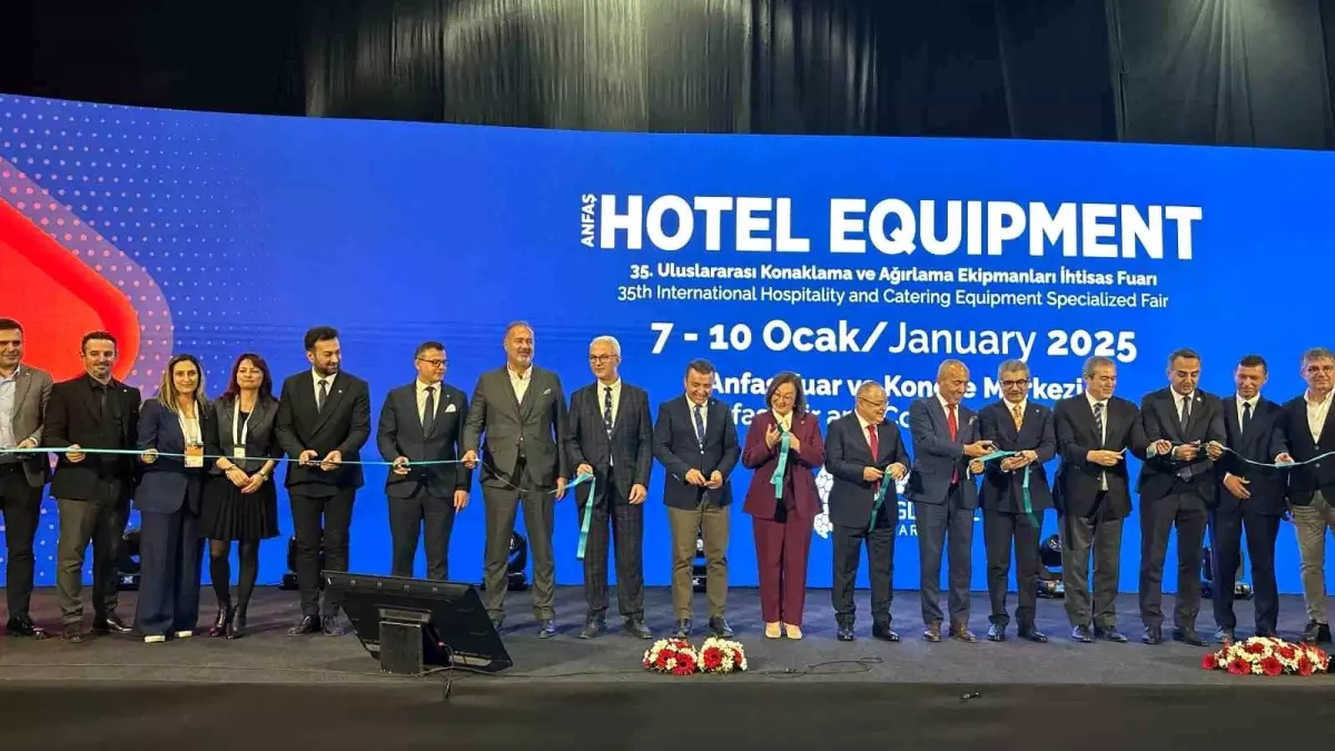 Antalya’da Hotel Ekipmanları Fuarı Açıldı