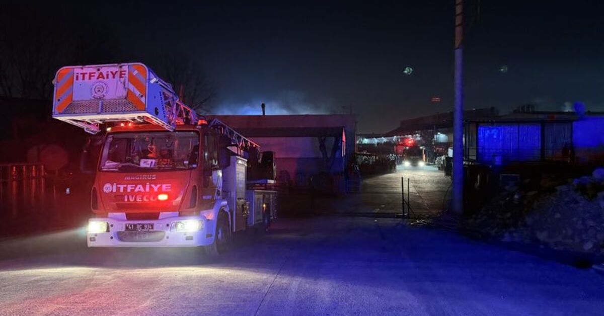 Kocaeli’de gaz dolum tesisinde sızıntı