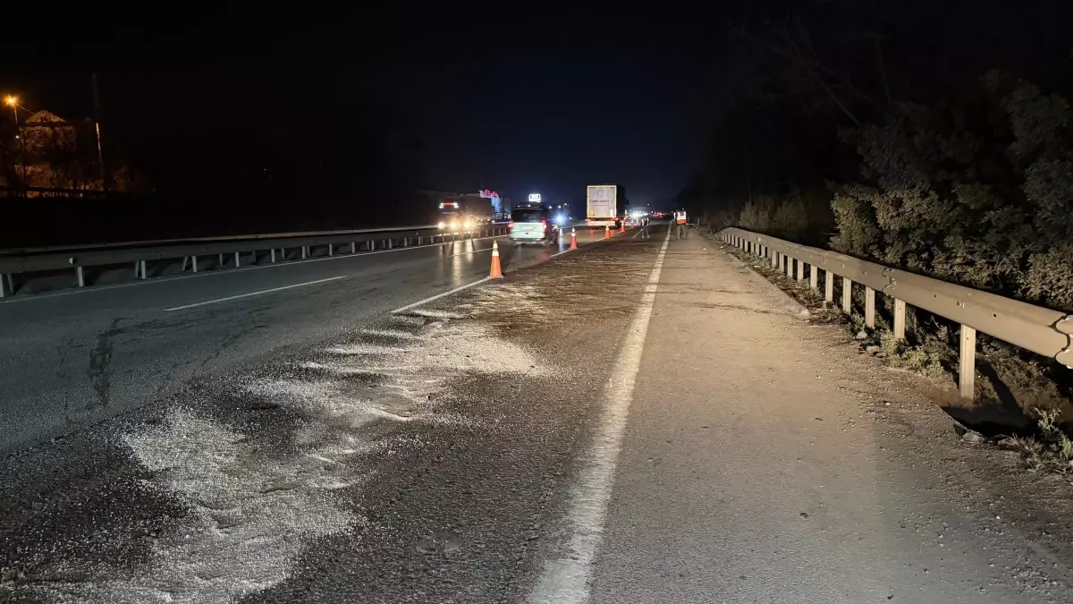 Sakarya’da Otoyolda Parçalanmış Ceset Bulundu