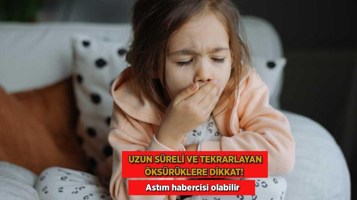 Uzun süreli ve tekrarlayan öksürüklere dikkat! Astım habercisi olabilir