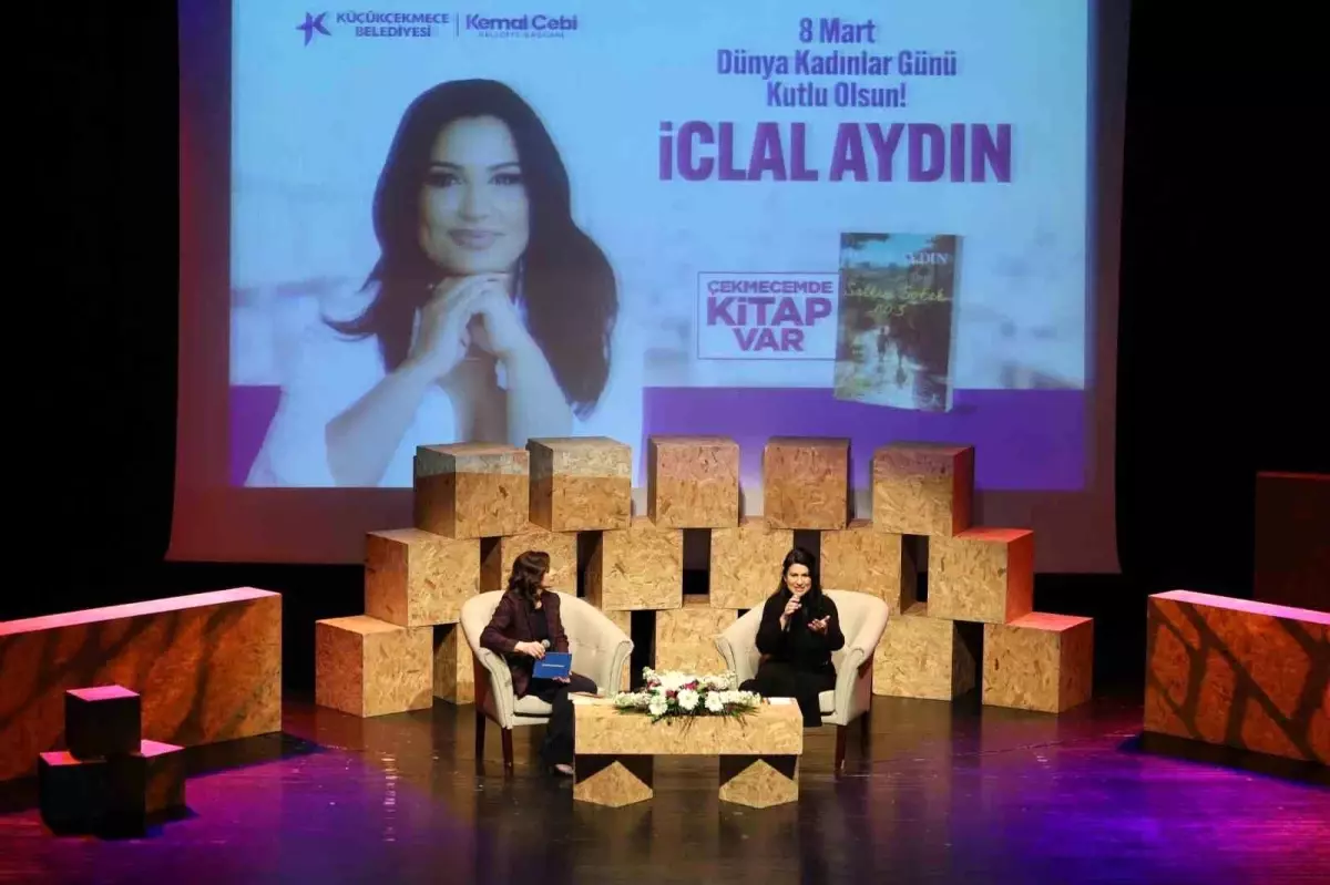 İclal Aydın Küçükçekmece’de Kadınlar Günü’ne Özel Söyleşi Gerçekleştirdi